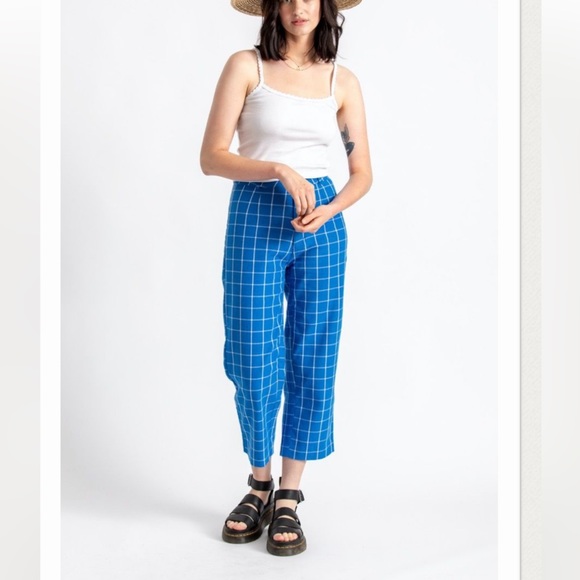 Brixton Pants - NWT Brixton Robyn Blue Mirage Loose Pants